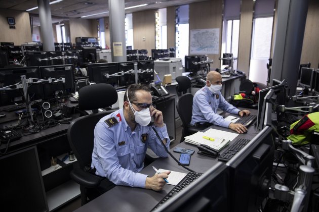 Proteccio Civil Mossos Conselleria Interior Coronavirus CESICAT - Sergi Alcazar