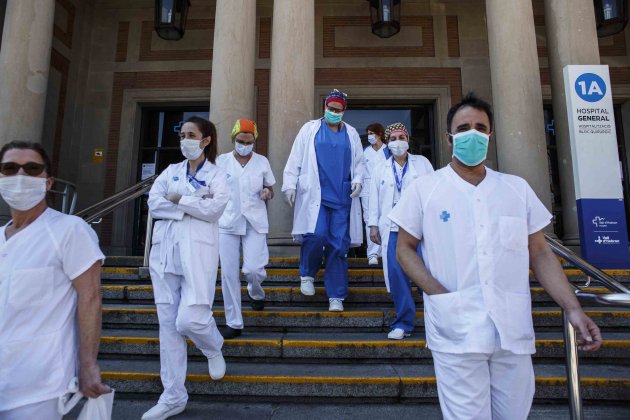 Infermeres sanitaris Hospital Vall Hebron Coronavirus - Sergi Alcazar