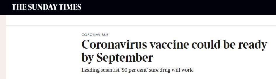 coronavirus septiembre vacuna times