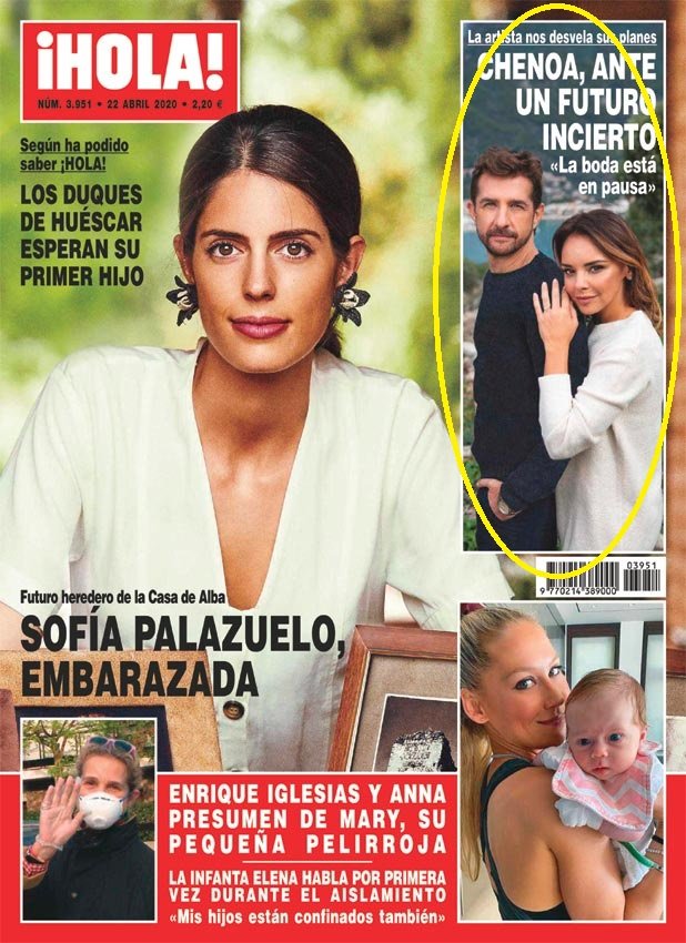 Portada Hola Chenoa