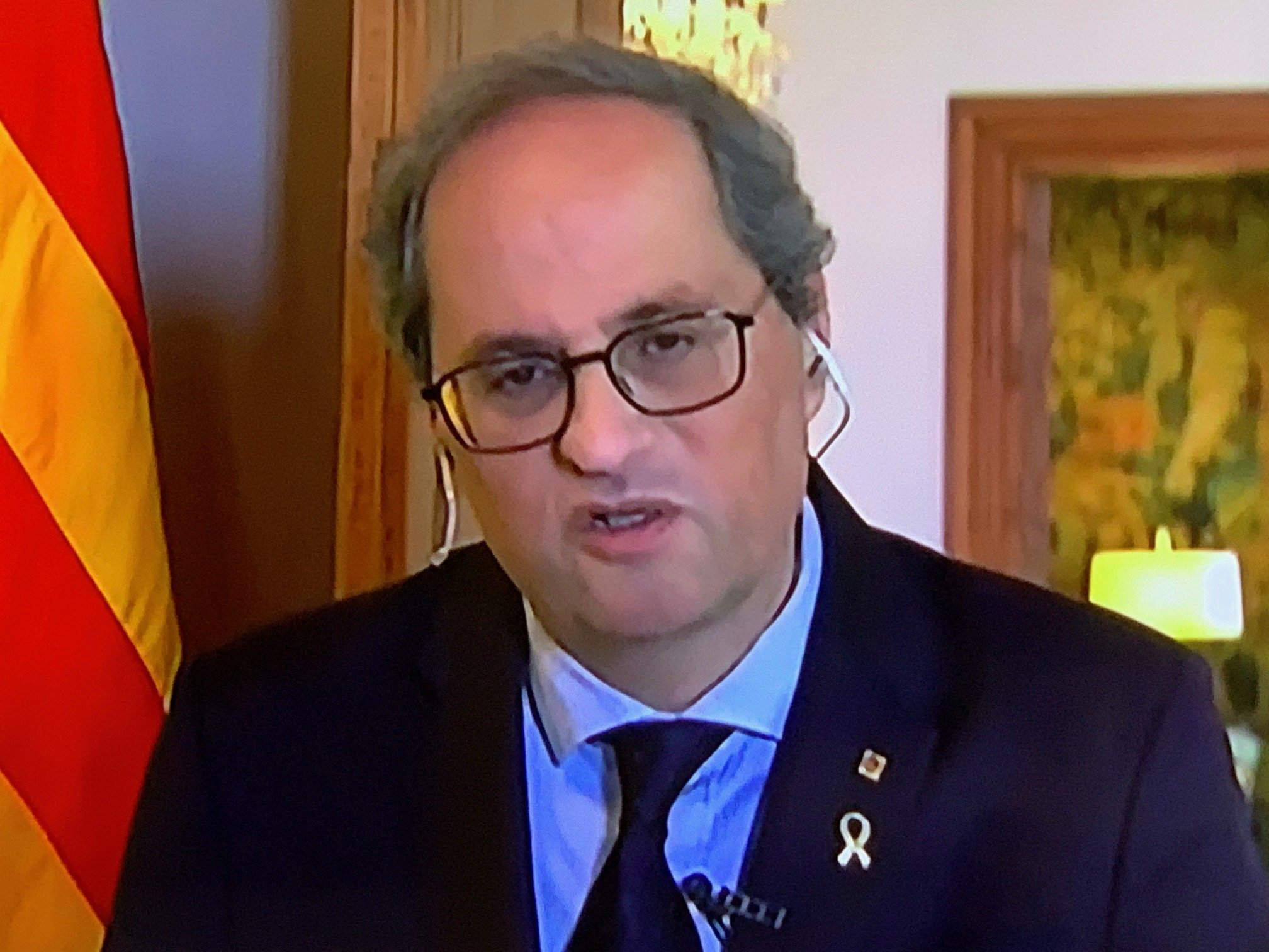 Coronavirus | Torra, sobre la denuncia contra él por homicidio: "Es una infamia"