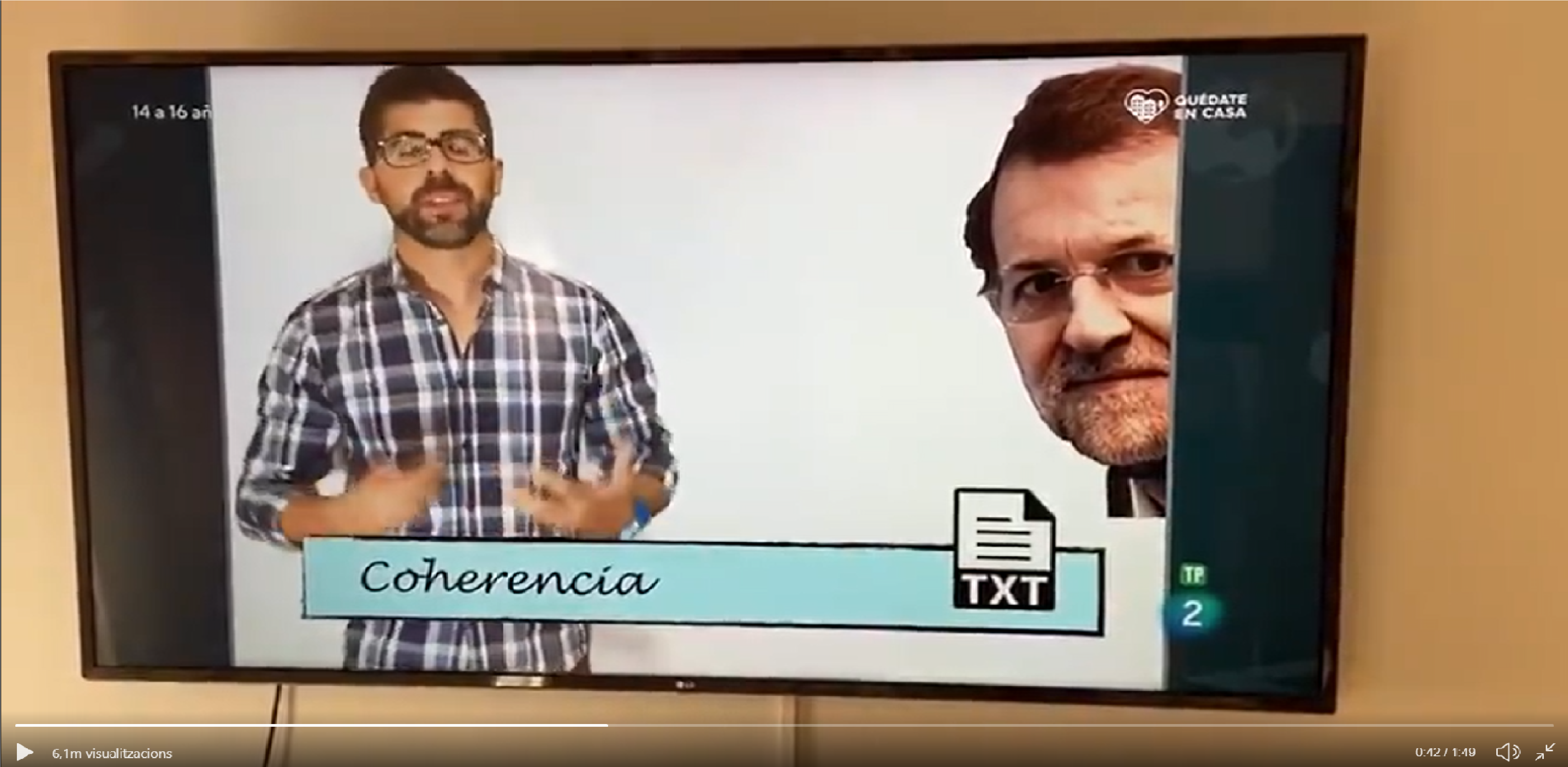 TVE usa pífies de Rajoy en un programa infantil i la Moncloa ho titlla d'error