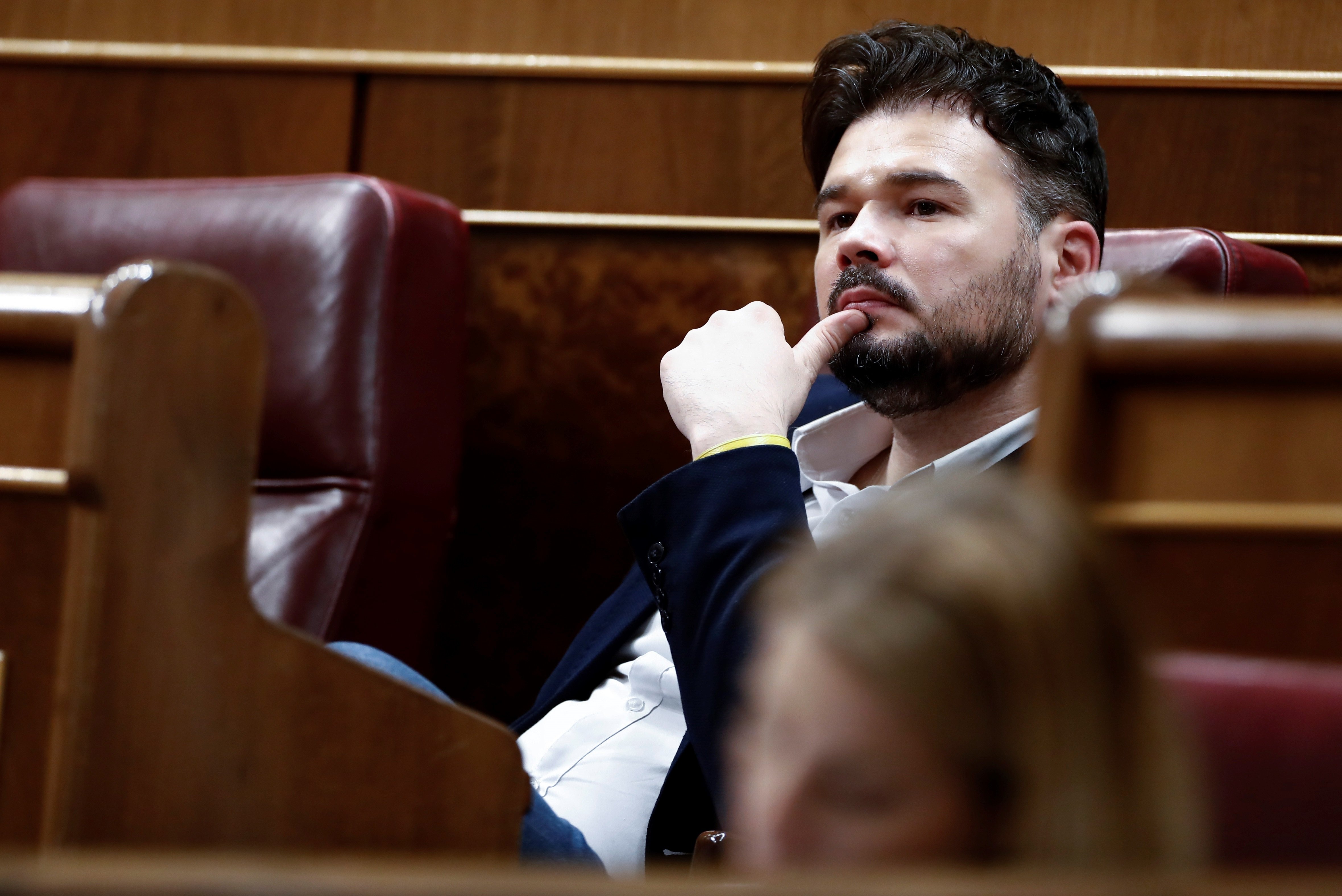 Rufián cree que abordar la reconstrucción en comisión es hacer "que el tema muera"