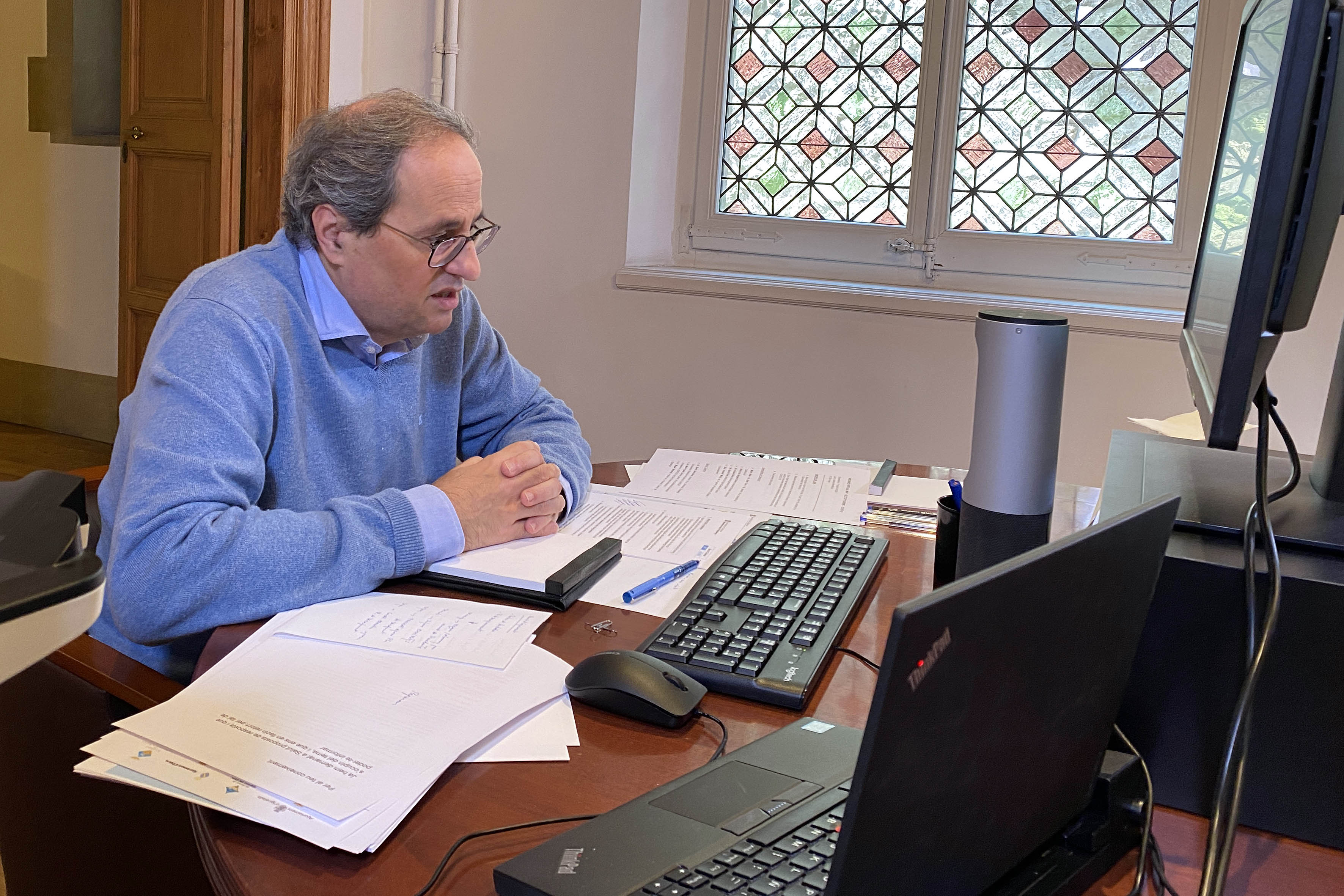 Torra: "Molt diàleg, però 'mando único'"