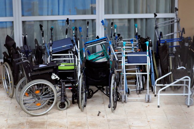 residencia personas mayores silla ruedas - EFE
