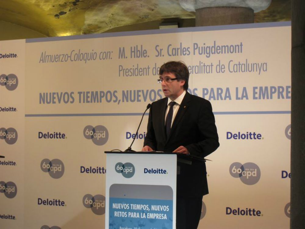 Els empresaris catalans demanen estabilitat a Puigdemont