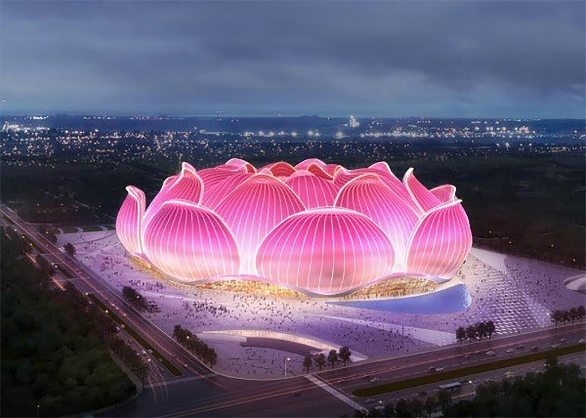 Superará el Camp Nou: China construye el estadio de fútbol más grande del mundo