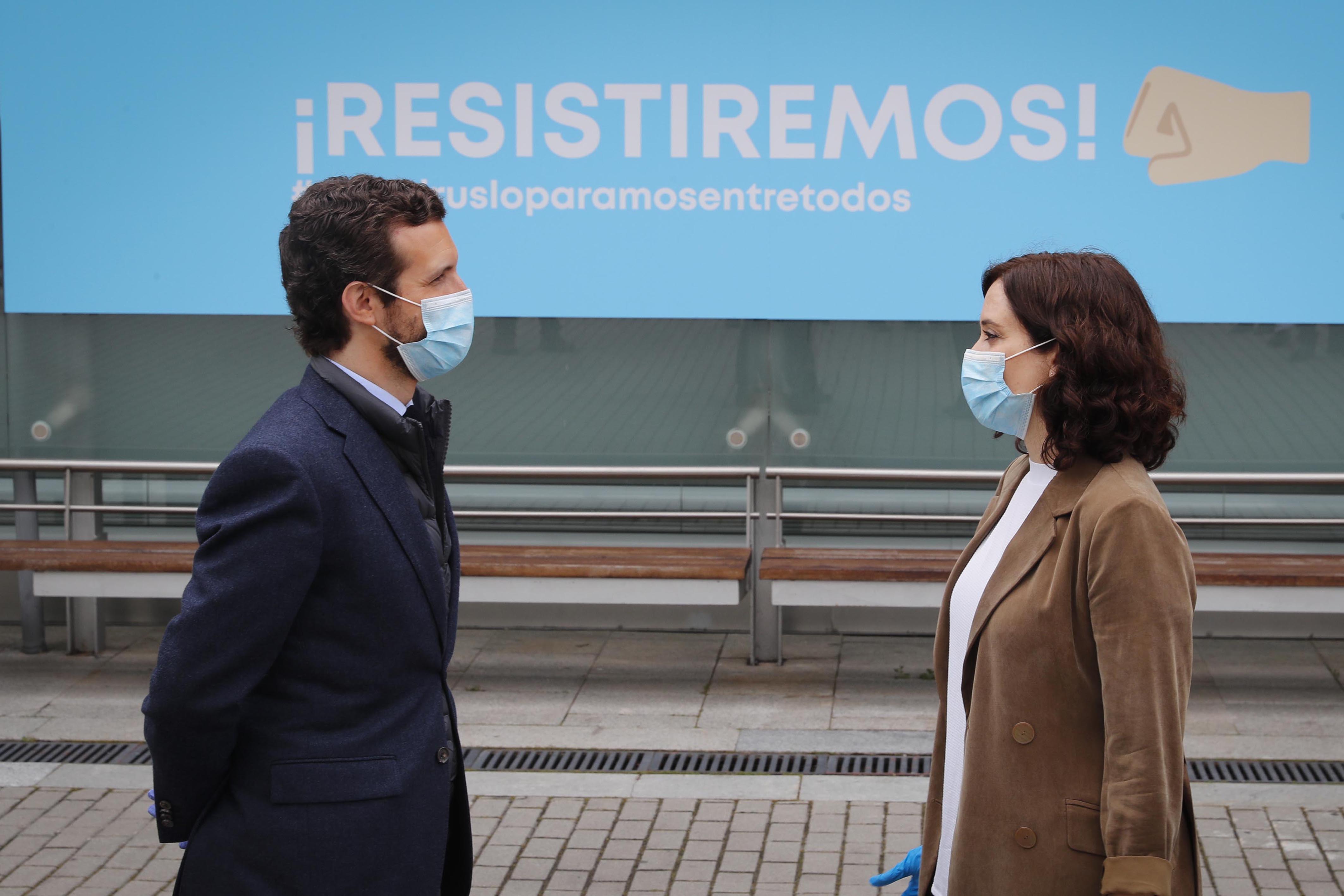 Casado tanca files amb Ayuso: la "competència exclusiva" és del govern espanyol