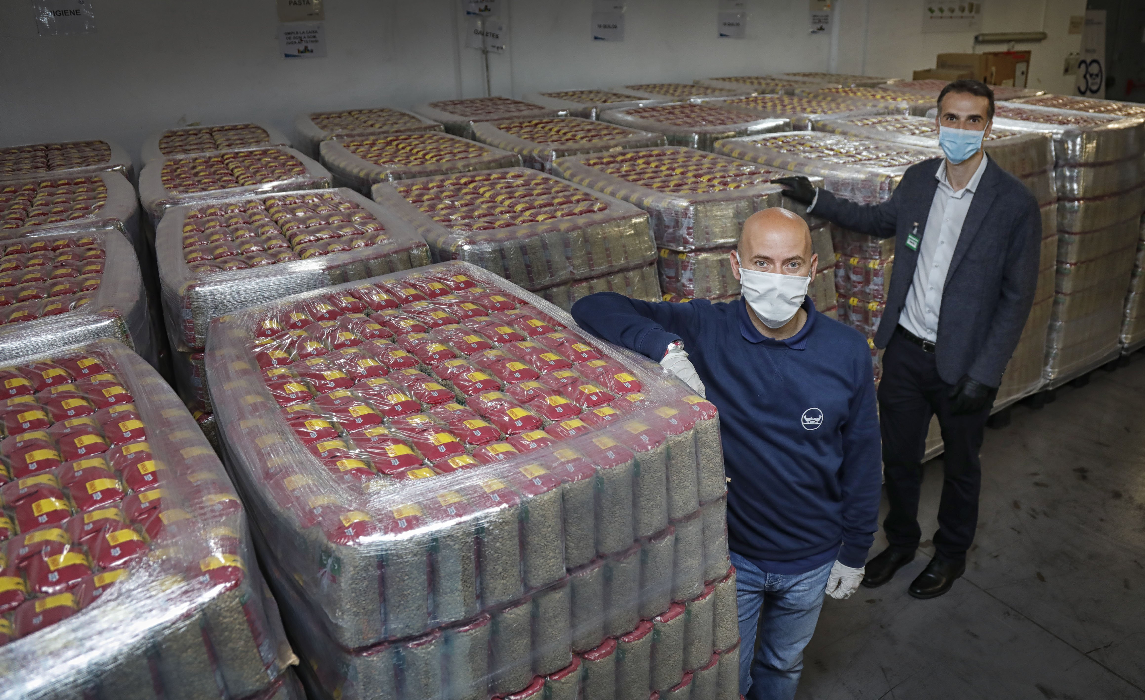 Mercadona dona 167.000 quilos de productes al Banc dels Aliments de Barcelona