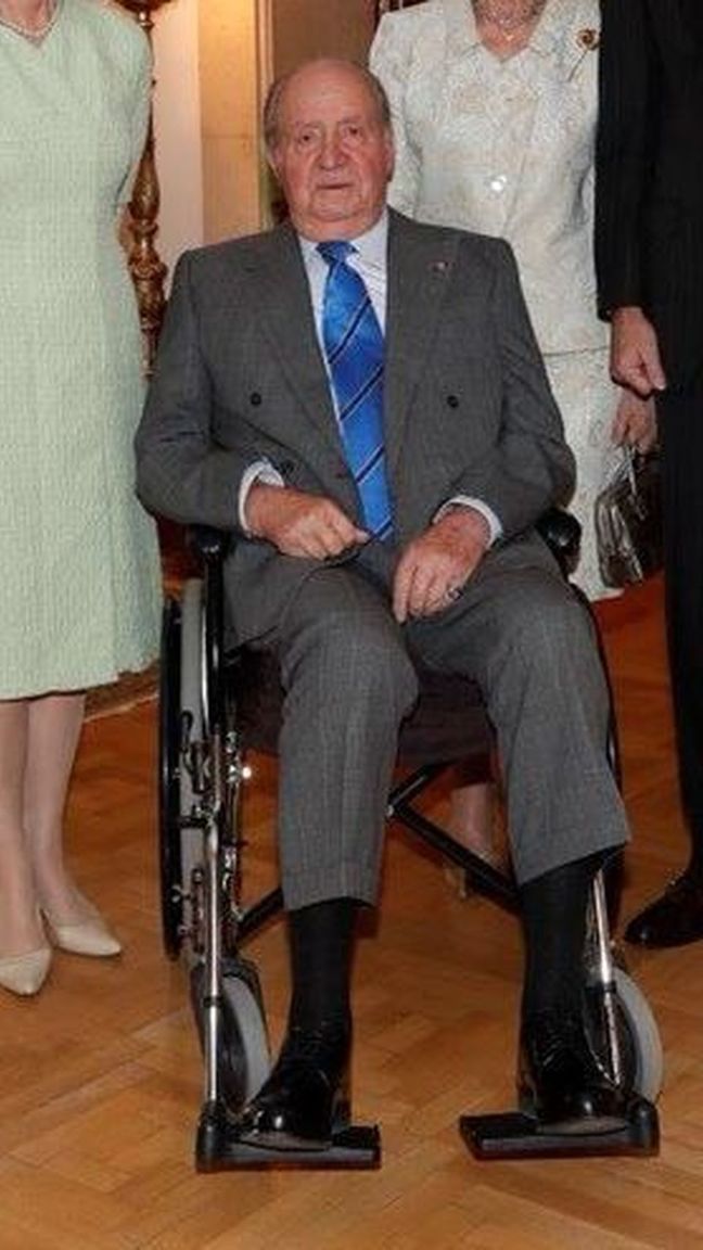 Juan Carlos silla ruedas EFE