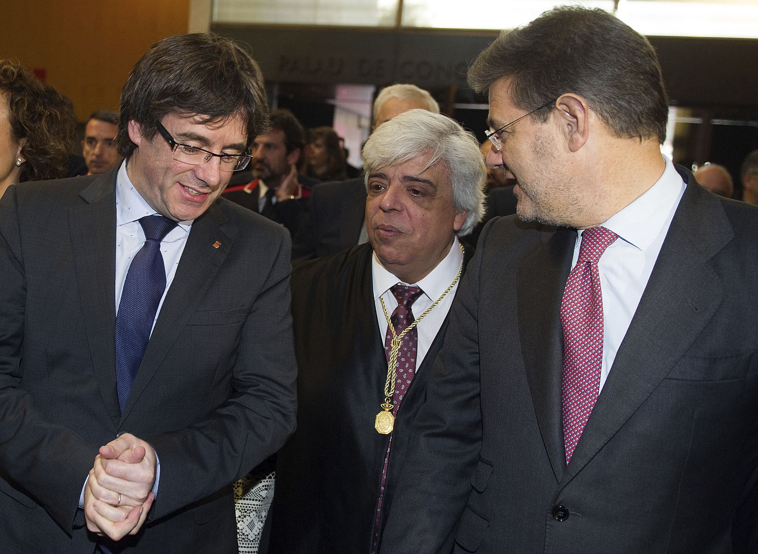 Puigdemont y Catalá "hablaron a solas" este viernes