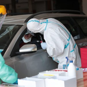 coronavirus test cotxe Italia - Efe