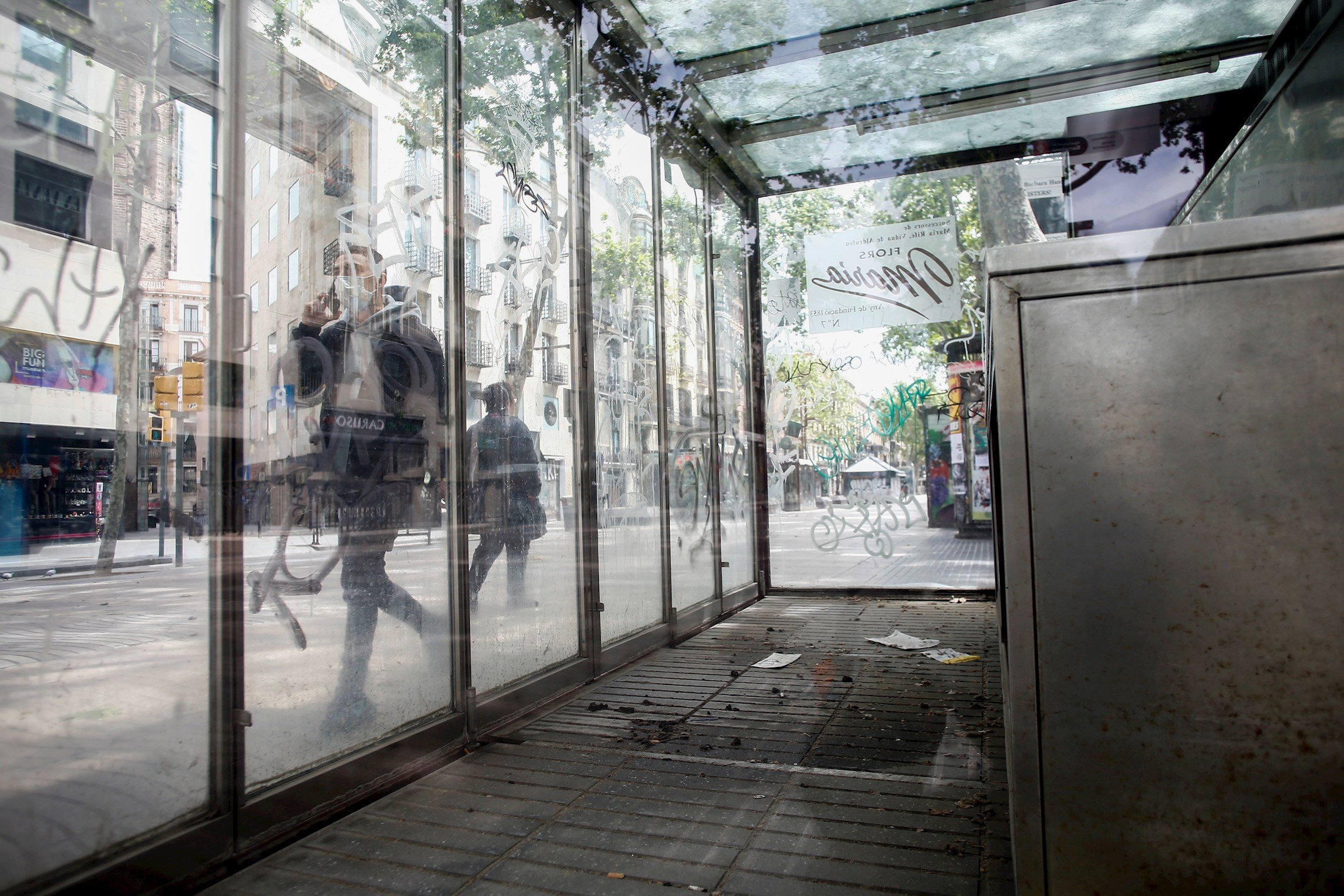 Demanen rellançar l'oferta cultural a la Rambla davant la futura crisi turística