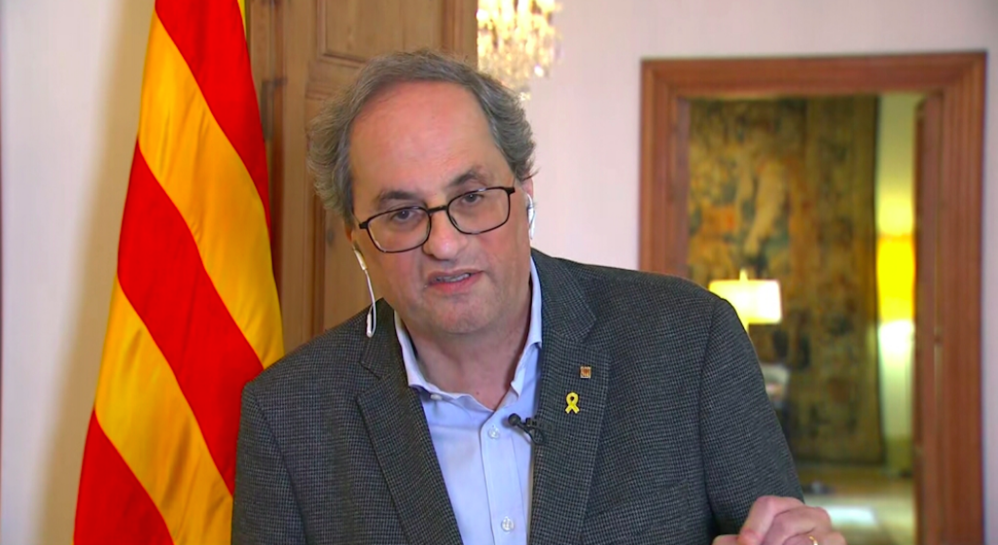 Coronavirus | Torra, de preparar elecciones a liderar un nuevo pla de govern