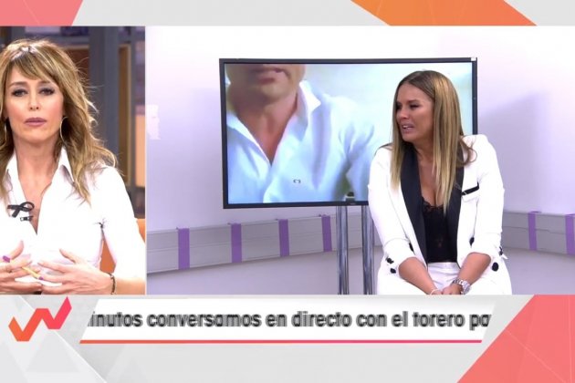 Marta Lopez llorando telecinco