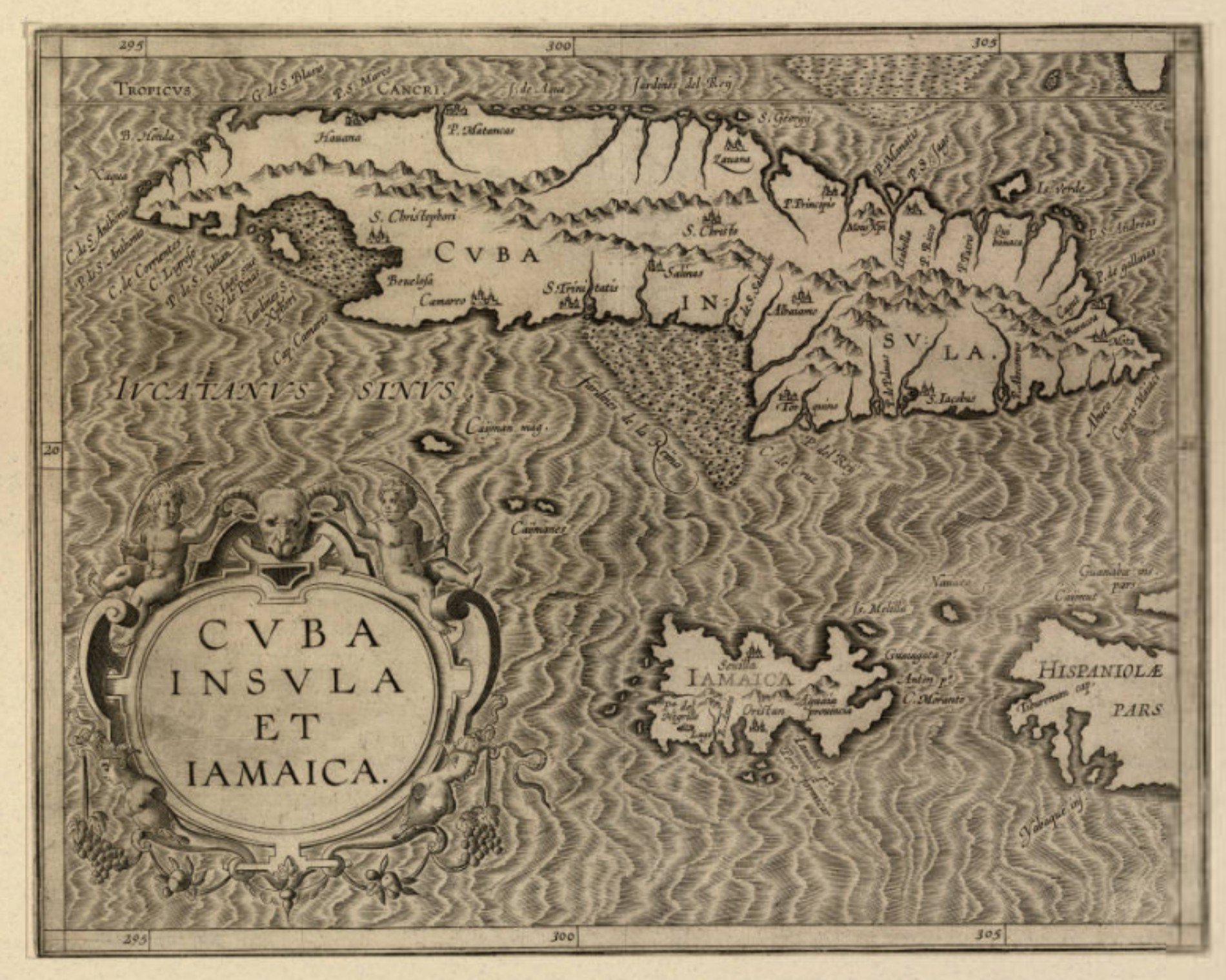 Colón desembarca en Jamaica