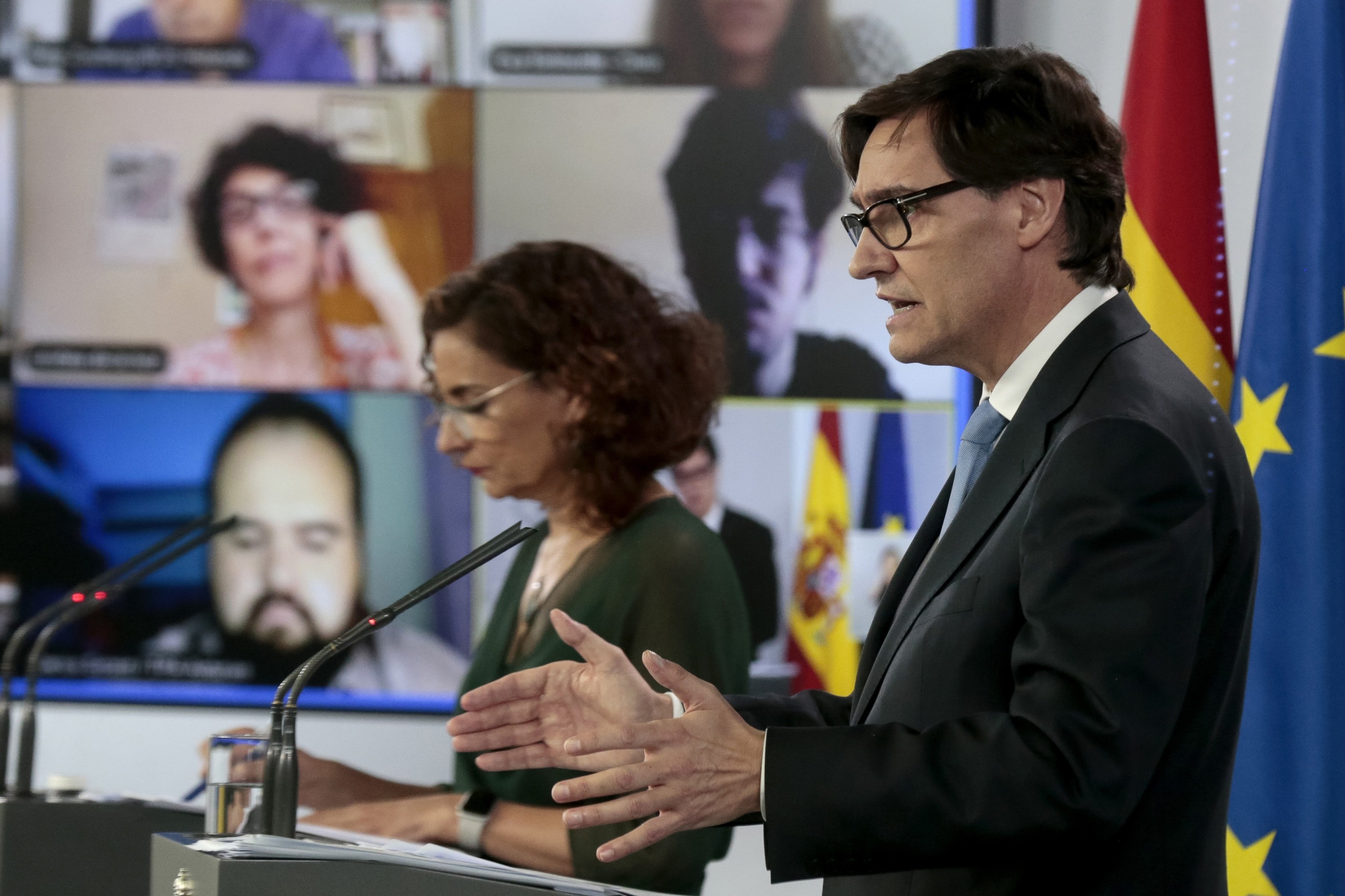 El govern espanyol no descarta tornar a decretar l'estat d'alarma pels rebrots