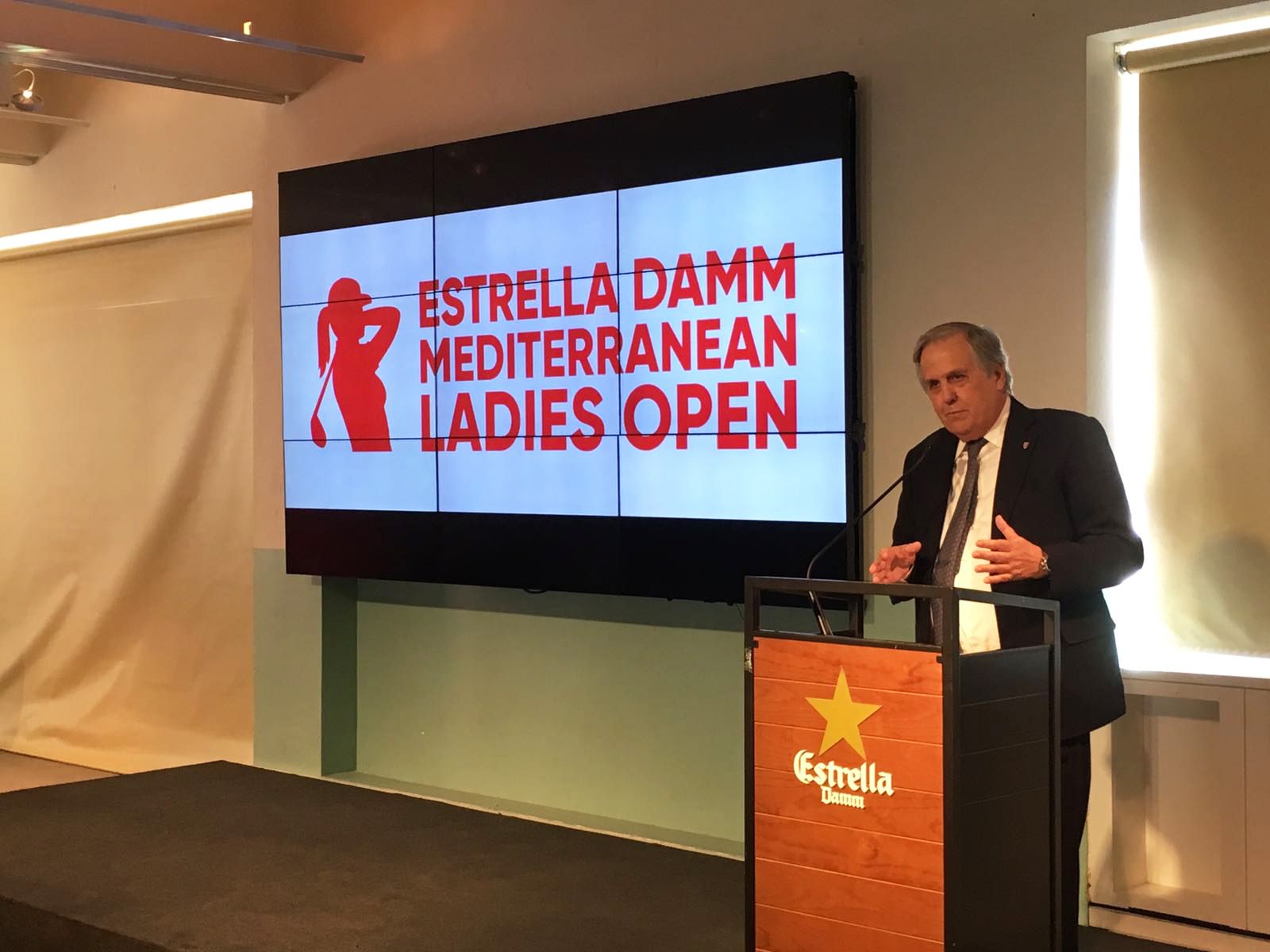 Nace el primer Estrella Damm Mediterranean Ladies Open de golf de Sitges