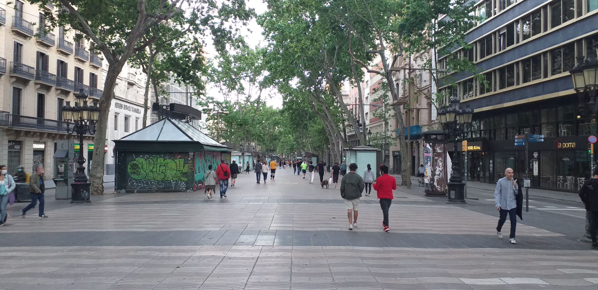 ramblas barcelona desconfinament coornavirus - anna falgàs