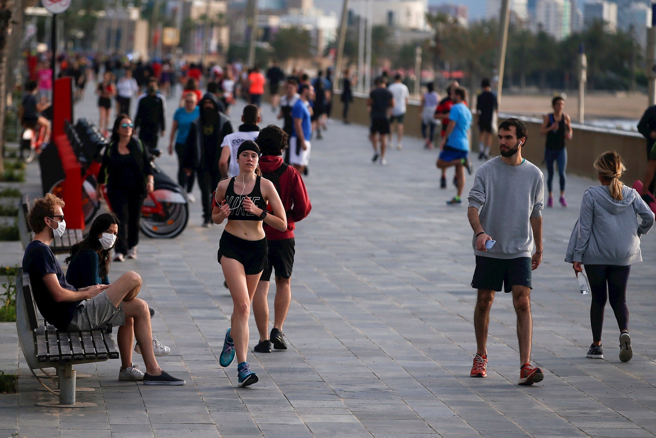 Los horarios para salir a pasear y hacer deporte