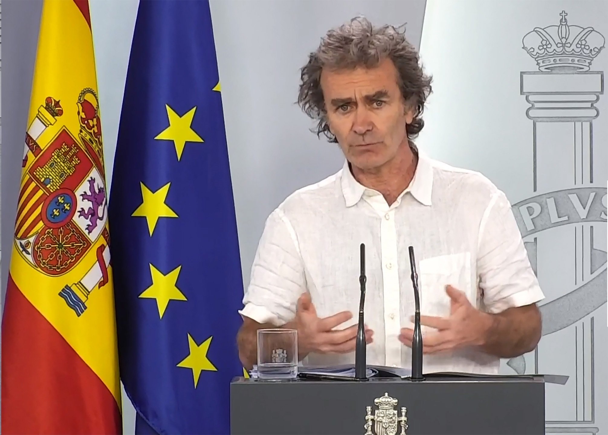 Simón avisa els espanyols: "Que les dades vagin bé no elimina el risc de rebrot"