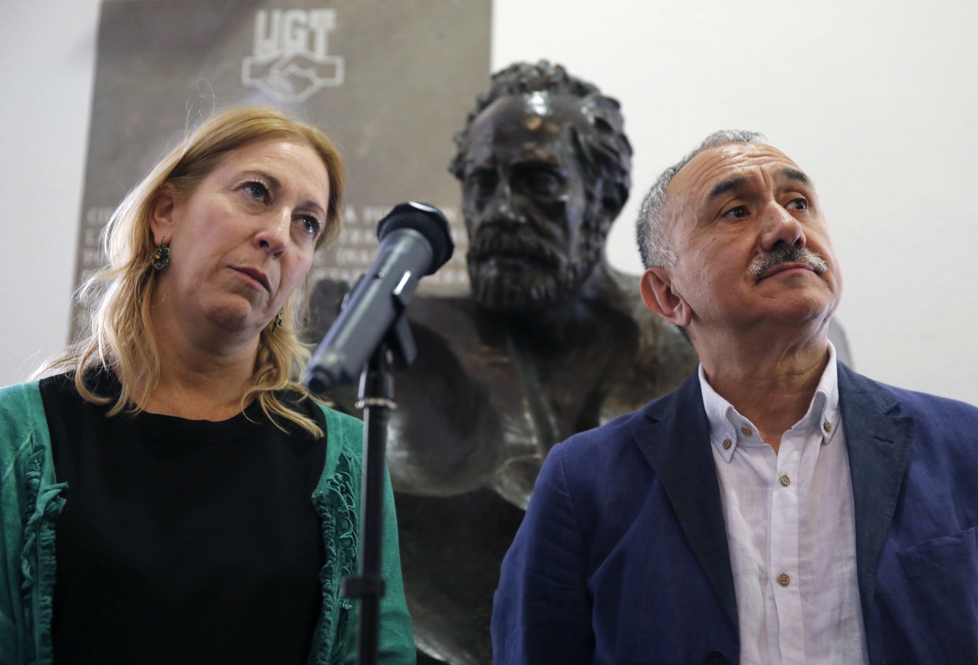 Munté y Álvarez, encuentro en catalán en la UGT España
