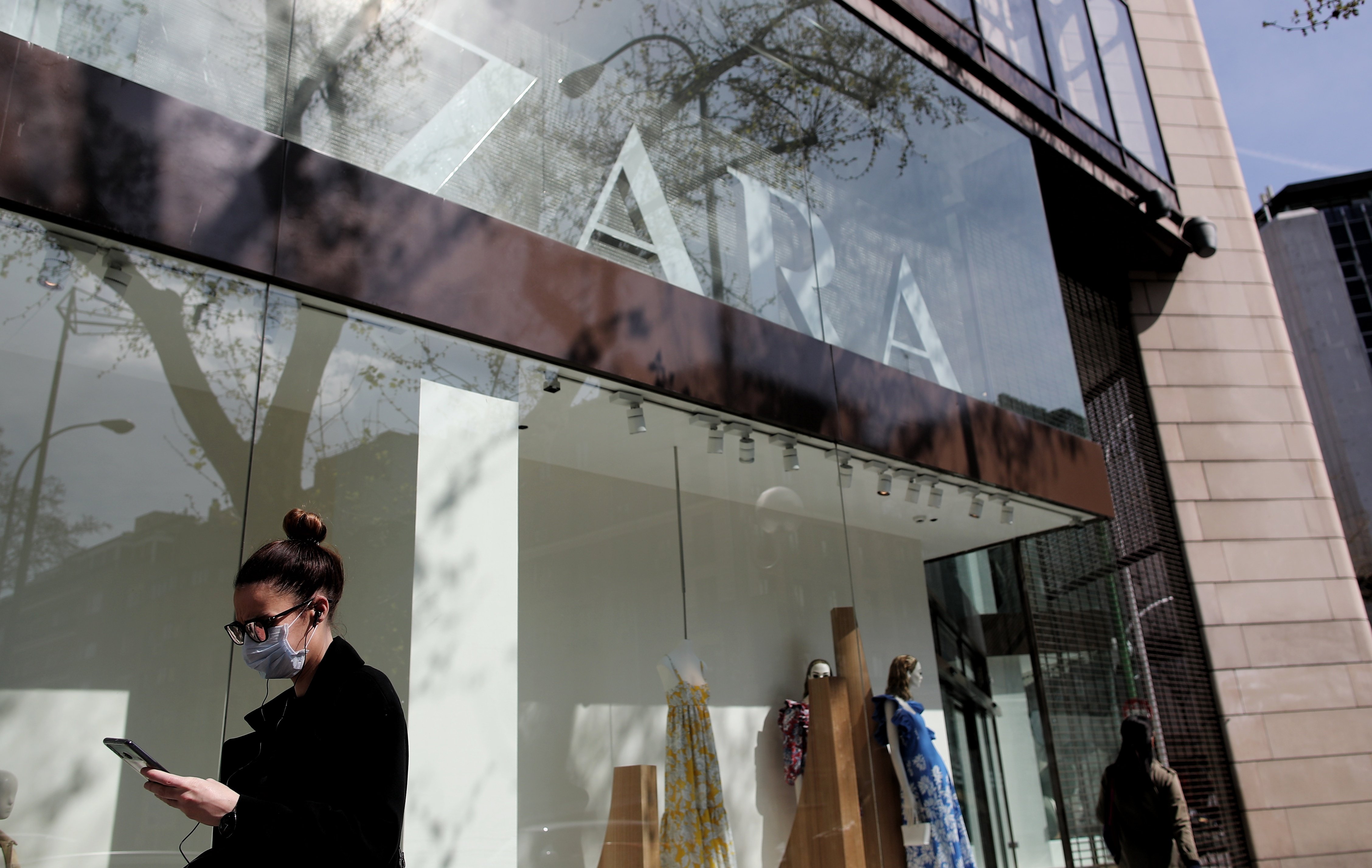 Inditex pierde 195 millones y el 37% de ventas en el primer semestre