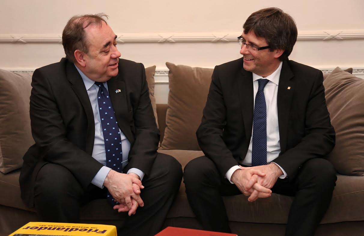 Puigdemont i Salmond, reunits a Londres