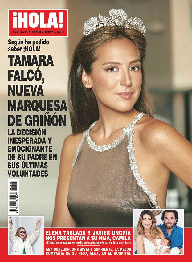 Portada revista HOLA Tamara Falcó marquesa Griñón