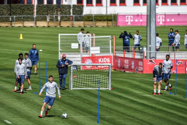 Entrenamiento Bayern Munic EFE