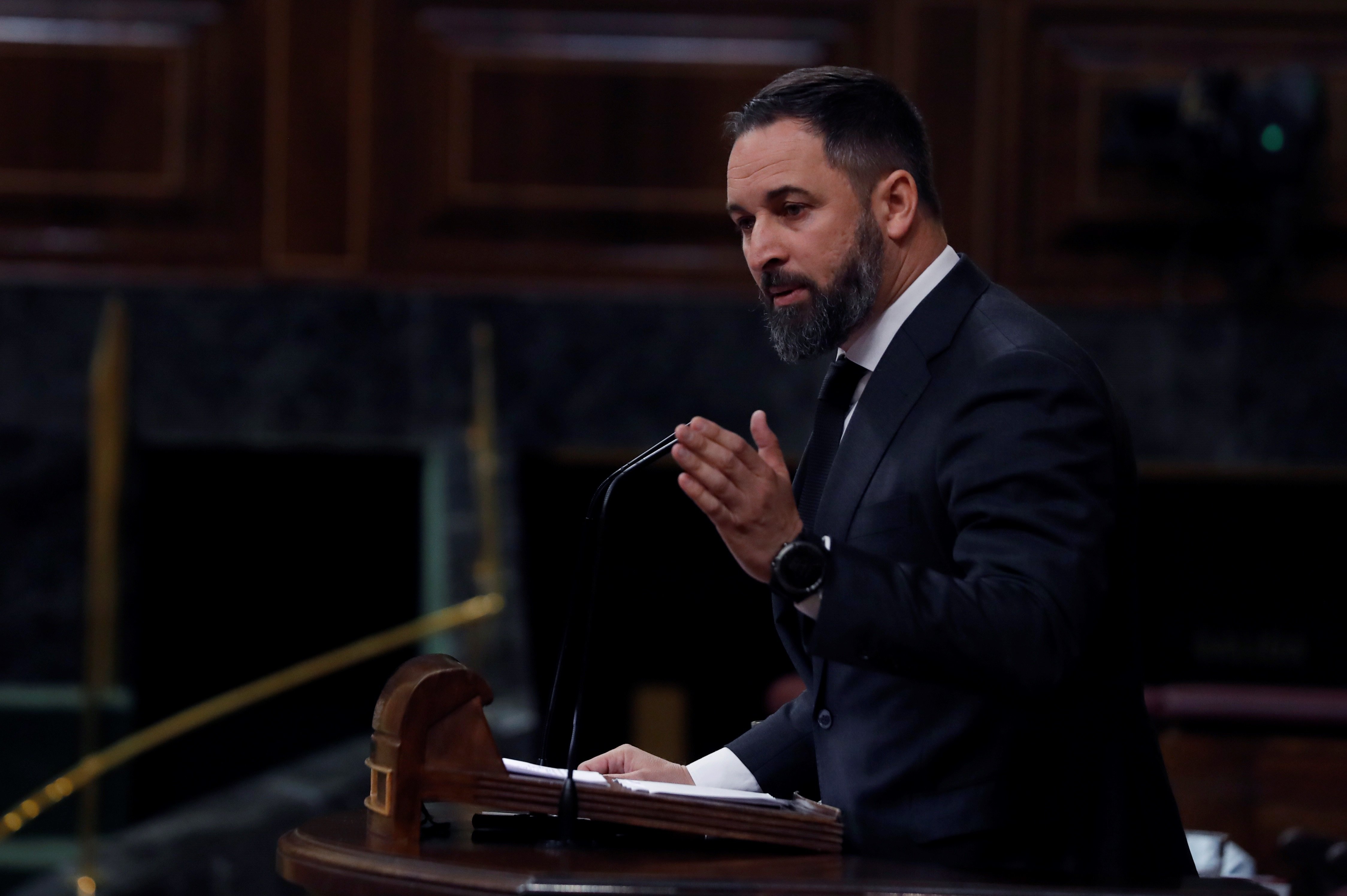 Abascal amenaça Sánchez: "Junqueras també es reia de les denúncies de Vox"