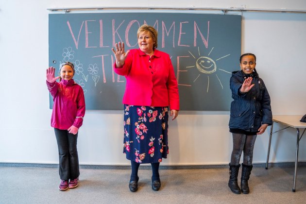 Erna Solberg - efe