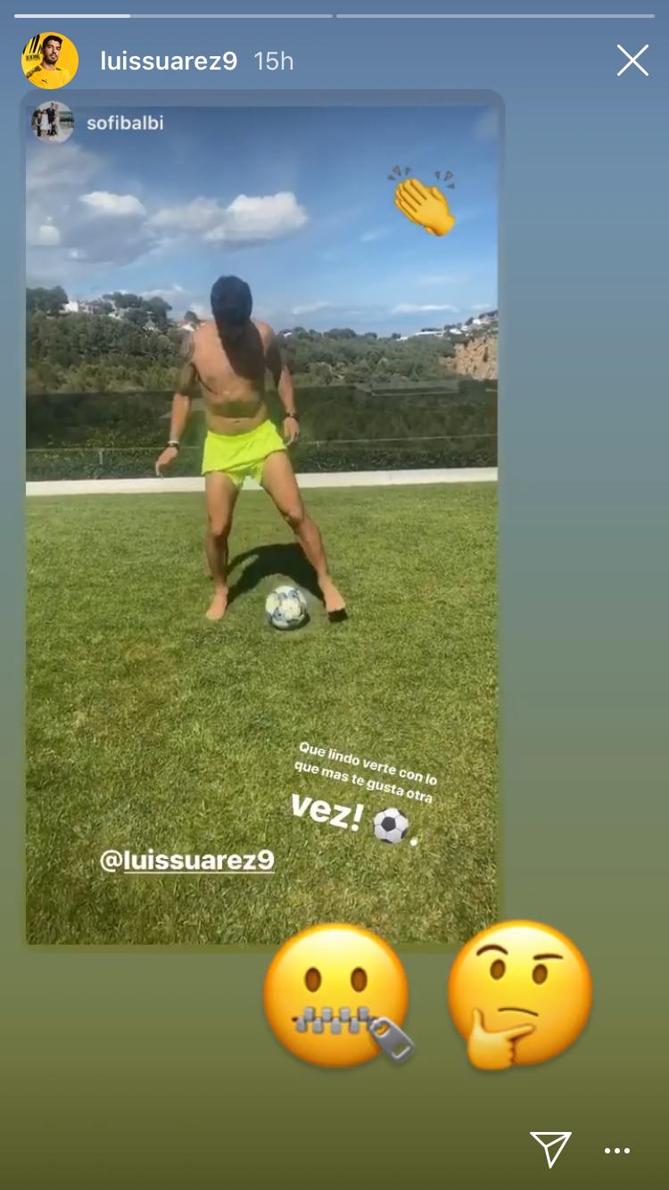 luis suarez instagram graso