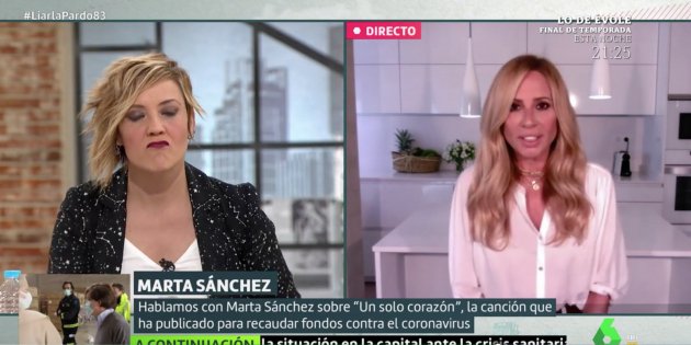 Cristina Pardo Marta Sánchez La Sexta