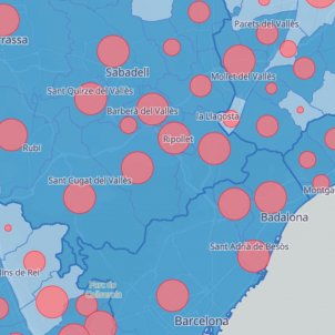 MAPA | Els contagis i morts de coronavirus a Catalunya per municipis i comarques