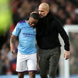 Raheem Sterling Pep Guardiola Manchester City Europa Press Raheem Sterling Pep Guardiola Manchester City Europa Press