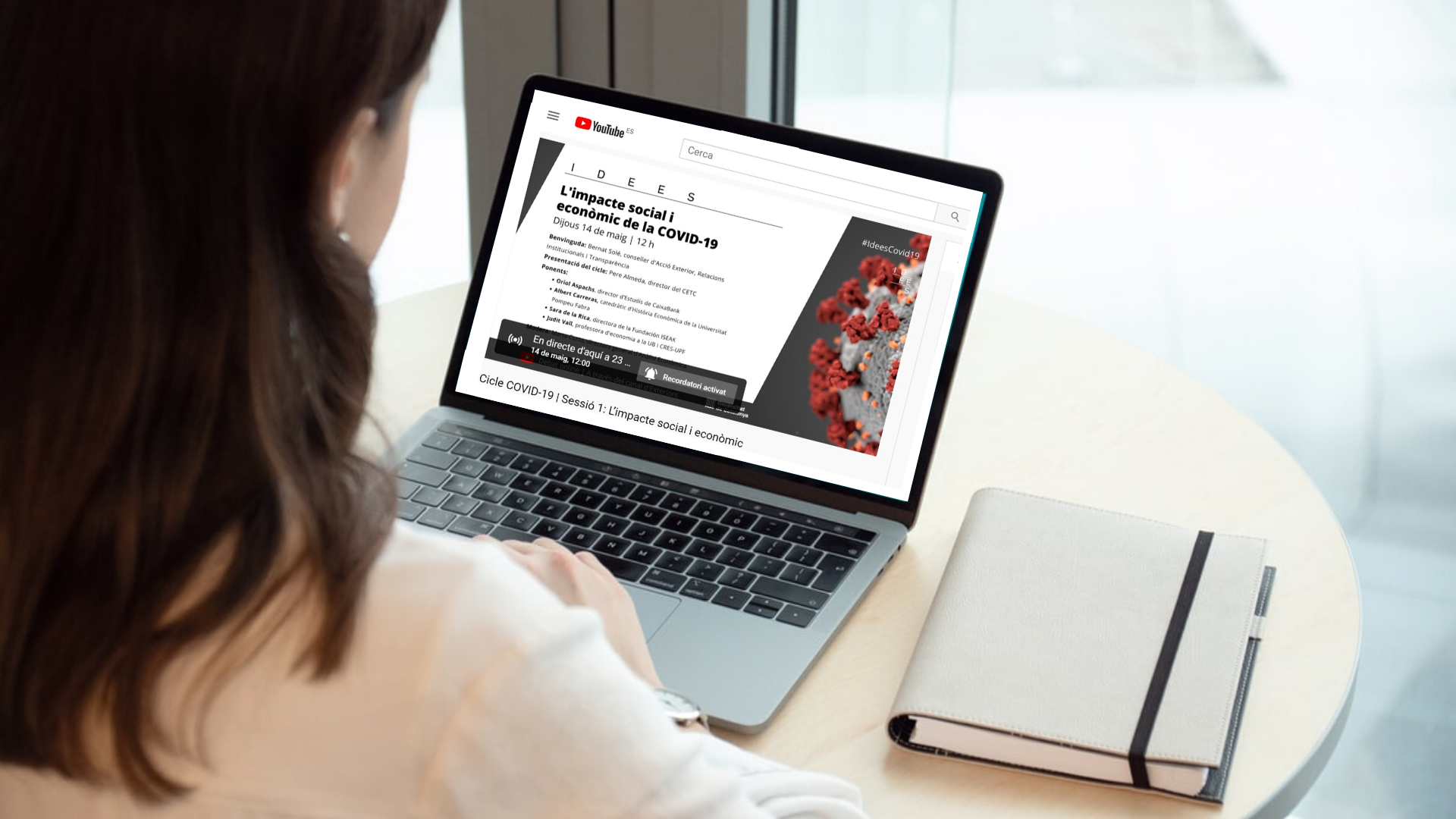 El Govern analitza l’impacte de la Covid-19 amb un cicle de debats amb experts