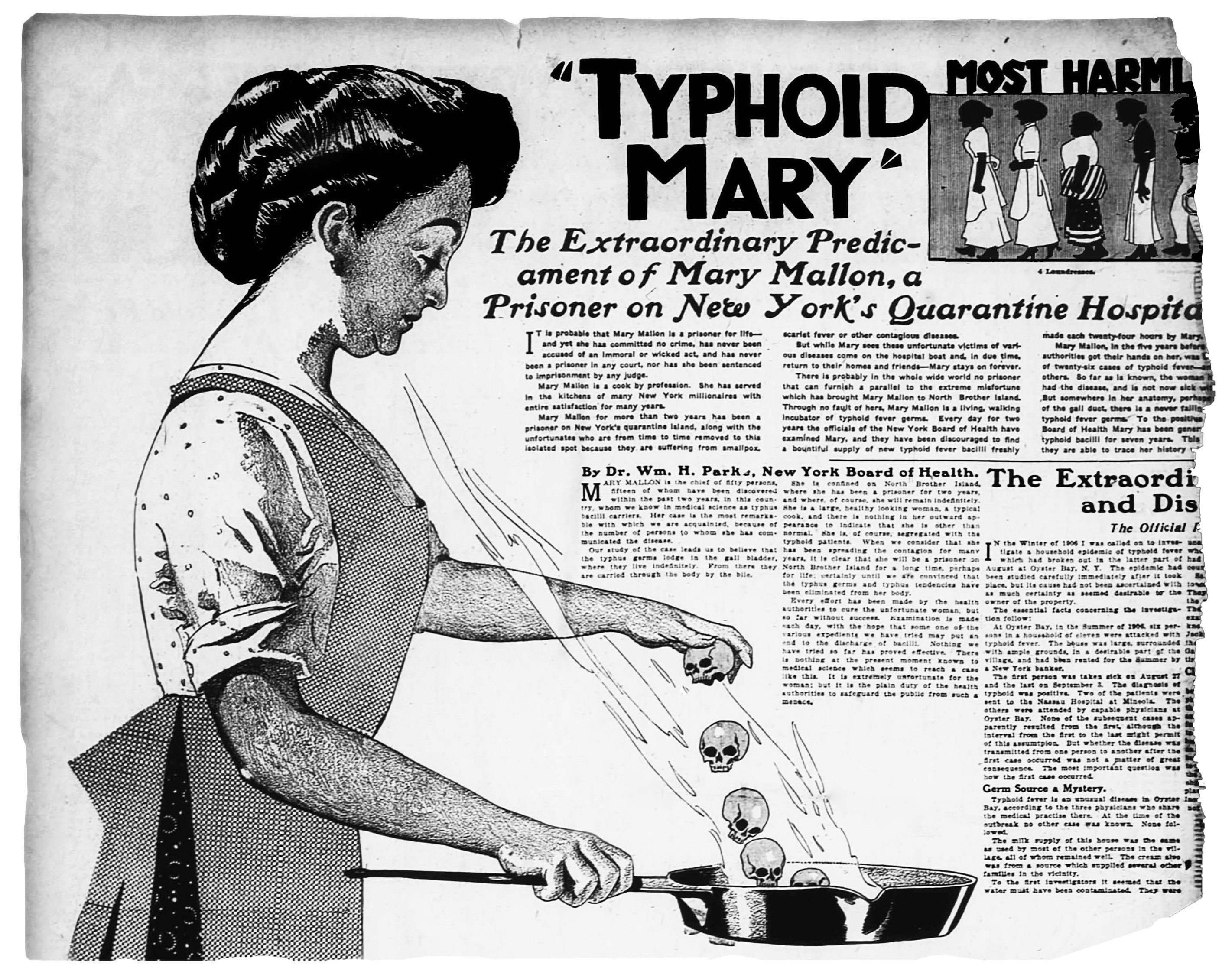Mary Mallon: la cuinera que va viure un quart de segle en quarantena
