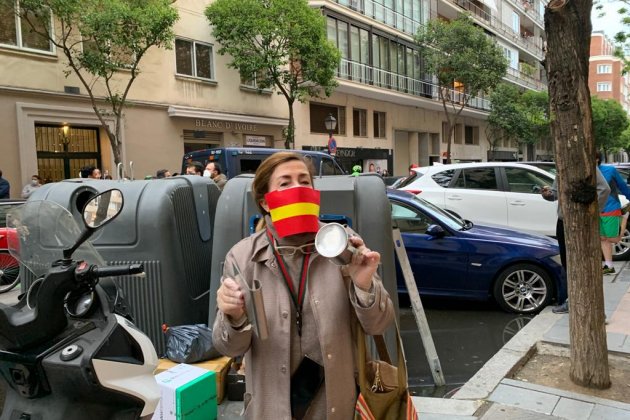 mascareta bandera espanya coronavirus madrid - nicolas tomas