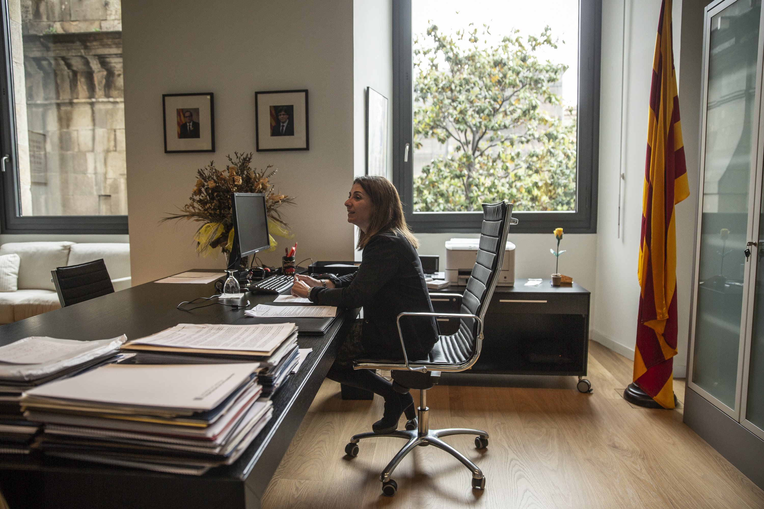 Budó pide a ERC que respalde a Borràs