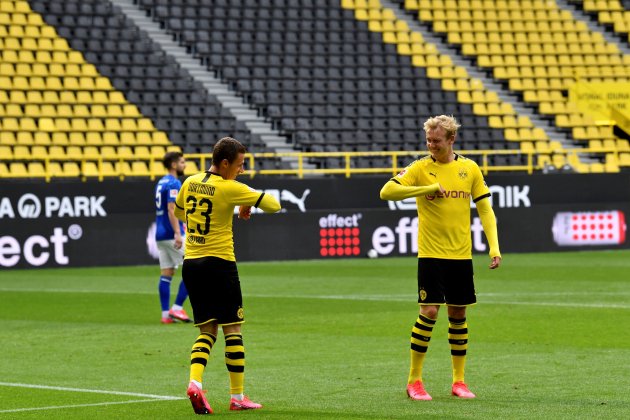 Celebracio Borussia Dortmund Brandt Hazard EFE