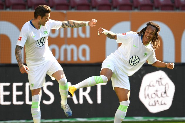 Celebracio peu Wolfsburg Bundesliga EFE