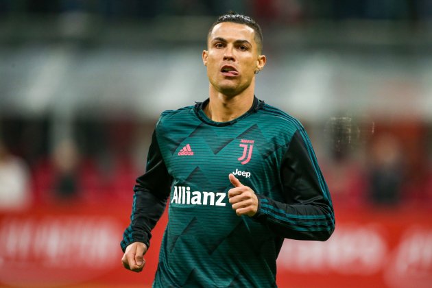 Cristiano Ronaldo Juventus calentamiento Europa Press