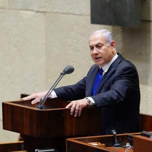 Benjamin Netanyahu Knesset EFE