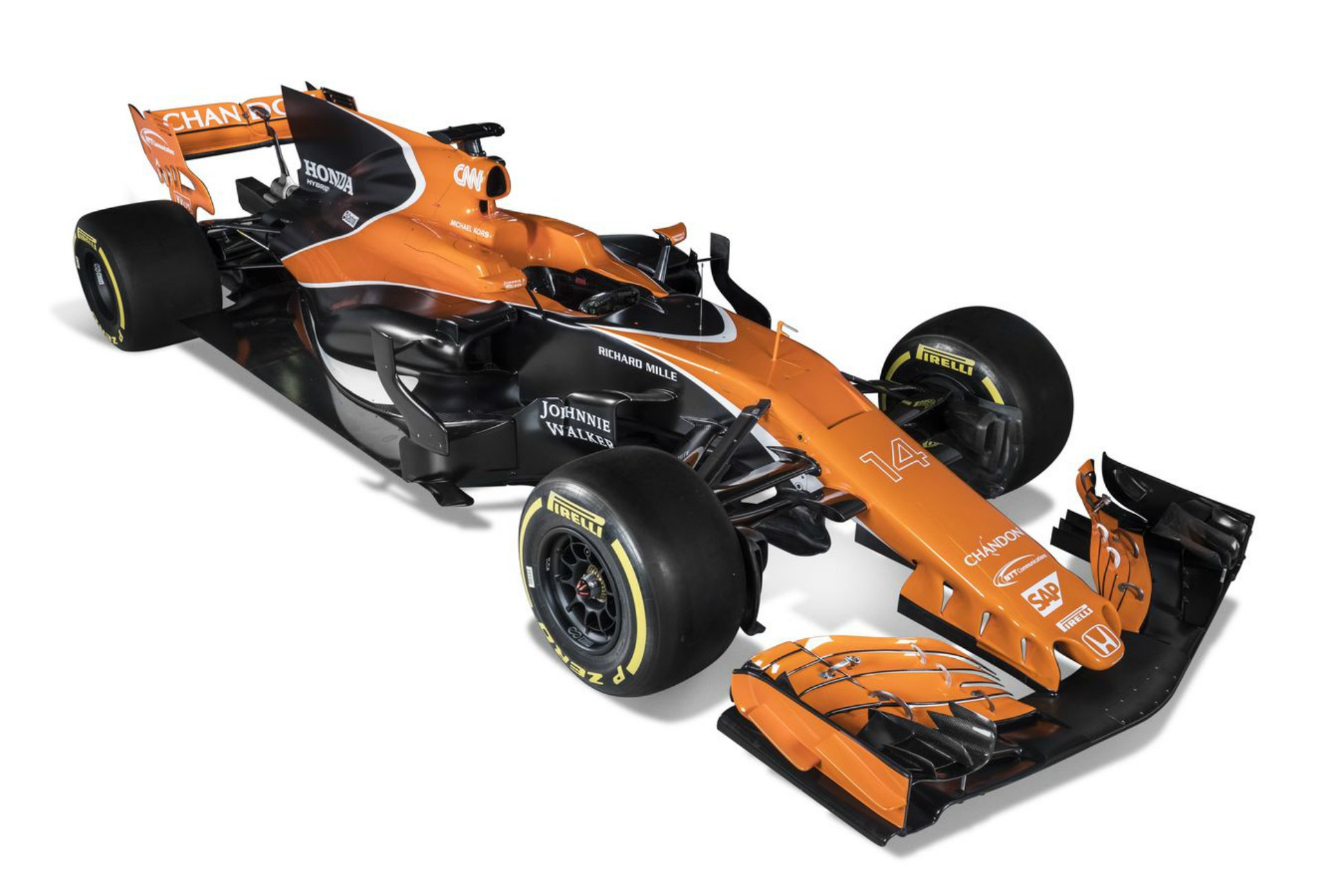 McLaren recupera el taronja per al nou cotxe d'Alonso