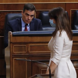 Pedro Sánchez Laura Borràs EFE Pedro Sánchez Laura Borràs EFE