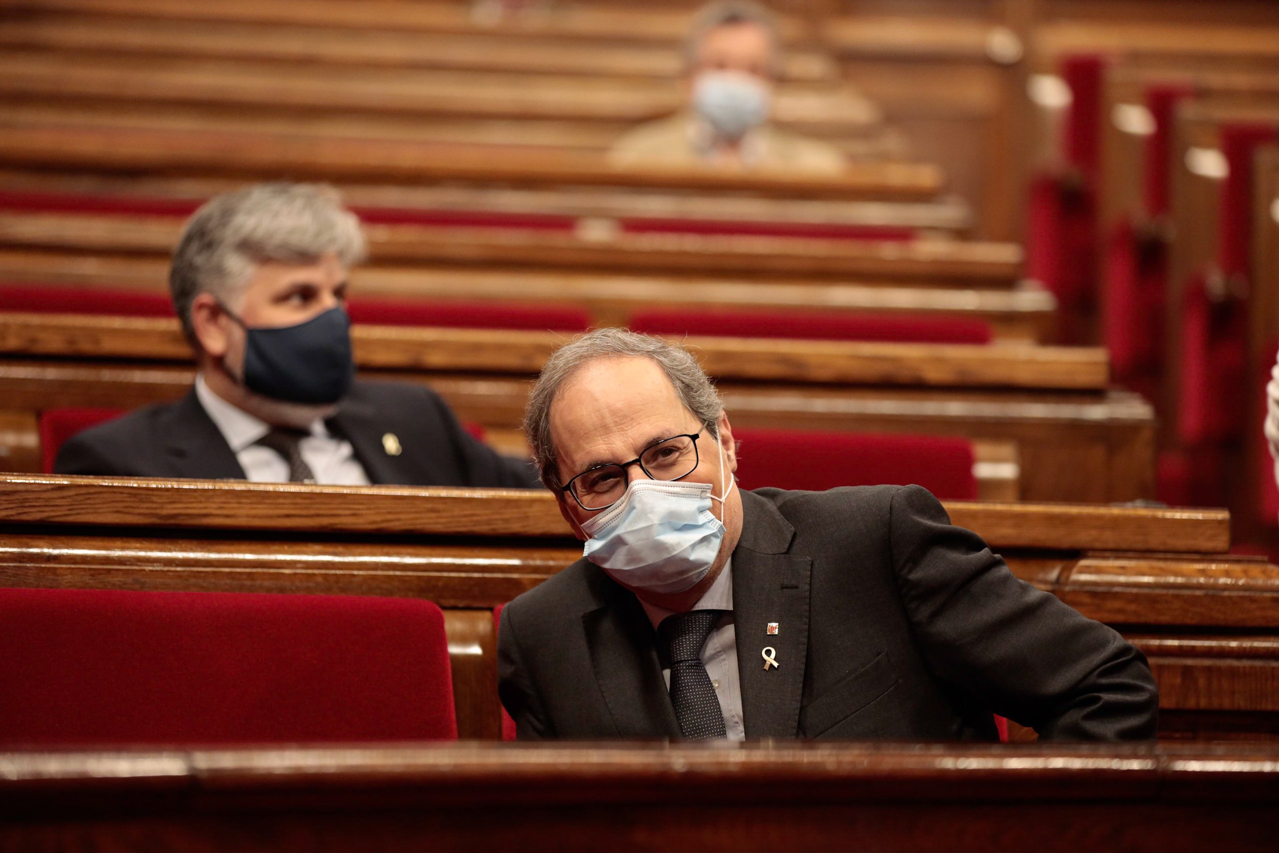 Torra, sobre l'assetjament a Exteriors: "Si hi ha responsabilitats, s'exerciran"