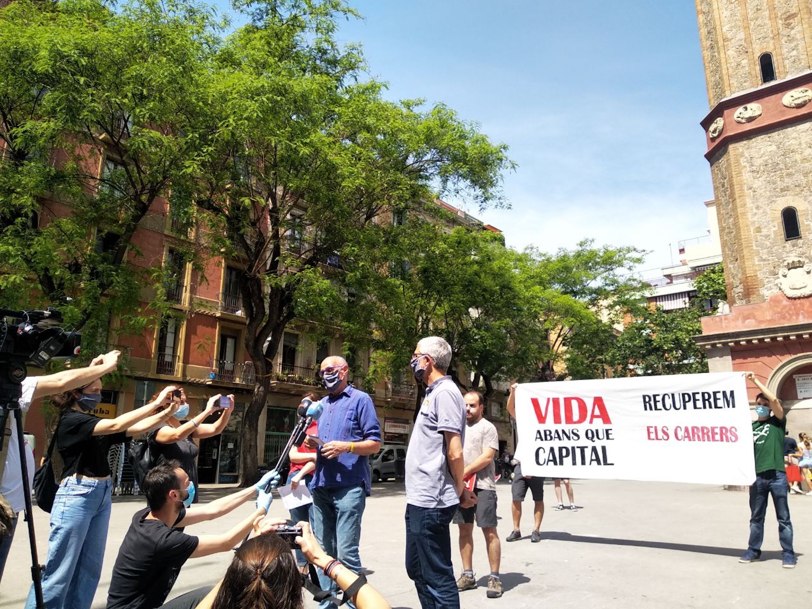 La ANC: "El independentismo cuestiona el sistema y por eso vivimos en represión"