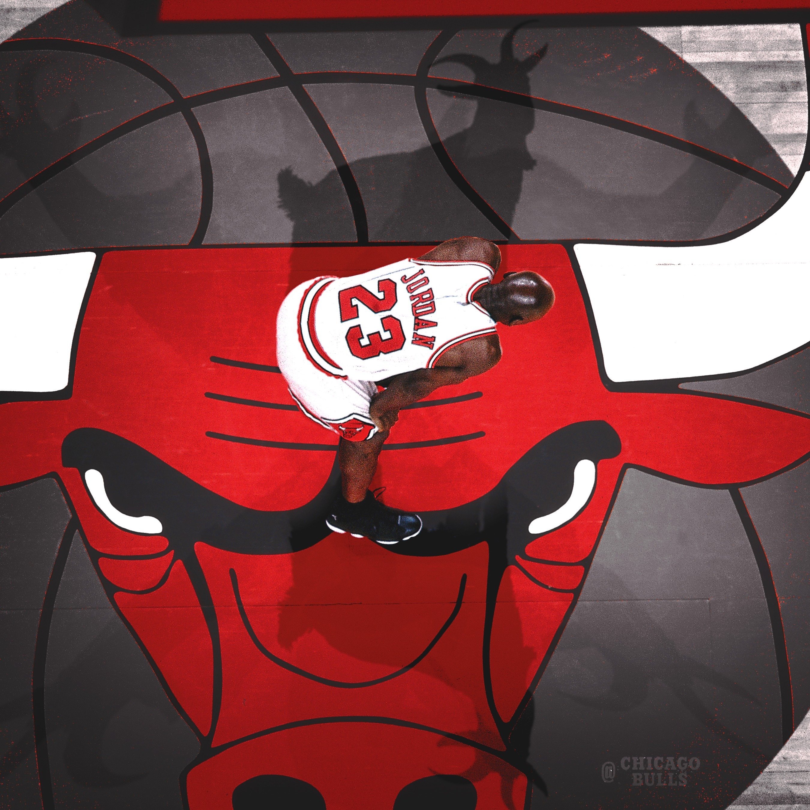 Michael Jordan Chicago Bulls 23 @chicagobulls