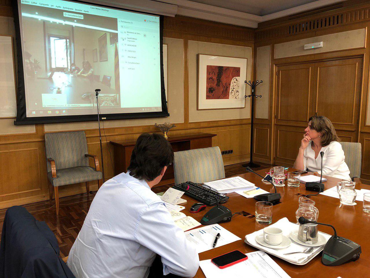illa ribera reunion Govern CCAA - Sanitat